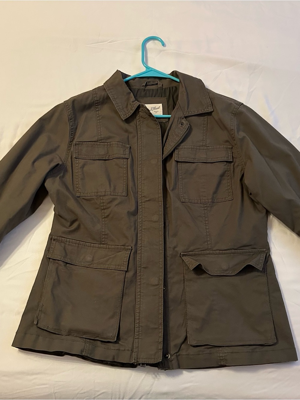 Universal Thread Utility Jacket - Olive